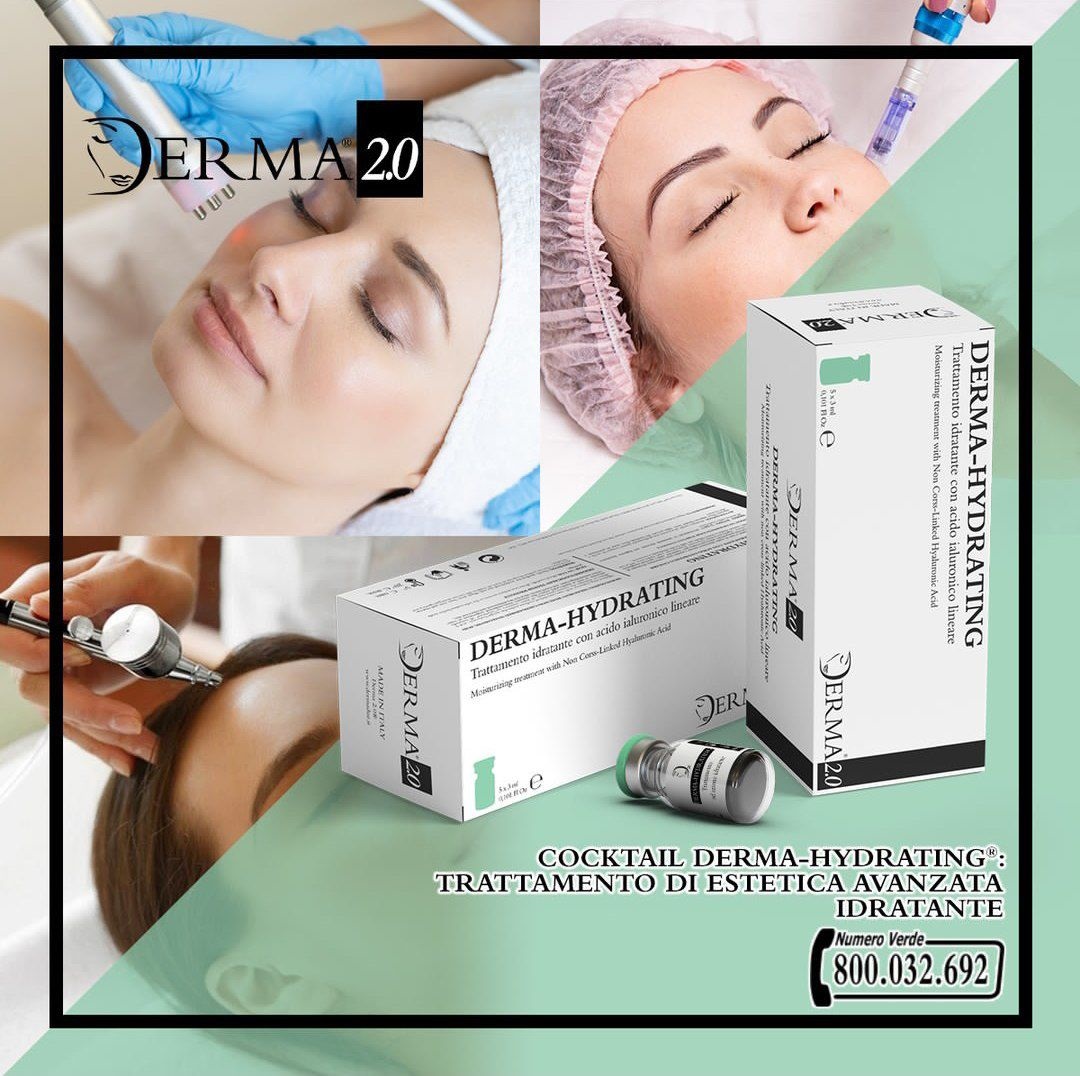کوکتل مزوتراپی آبرسان درمان کامل مرطوبکننده پوست برند درمادو("Derma Hydrating")