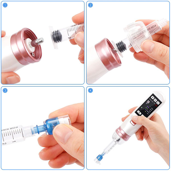 دستگاه جوانساز و لیفت صورت و بدن مزوگان آکواپن ("EZ INJECTOR")