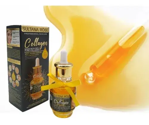 سرم کلاژن جوانسازی پوست سلطان رز ("collagen")