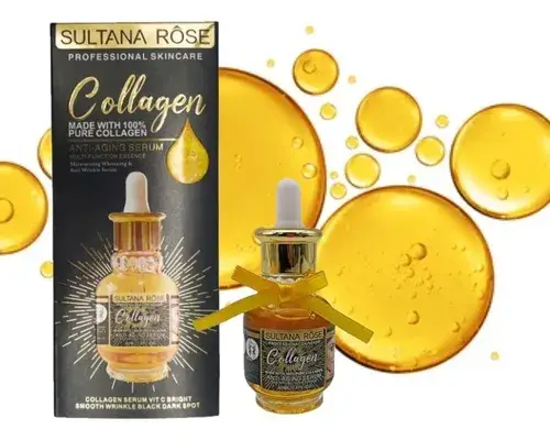 سرم کلاژن جوانسازی پوست سلطان رز ("collagen")