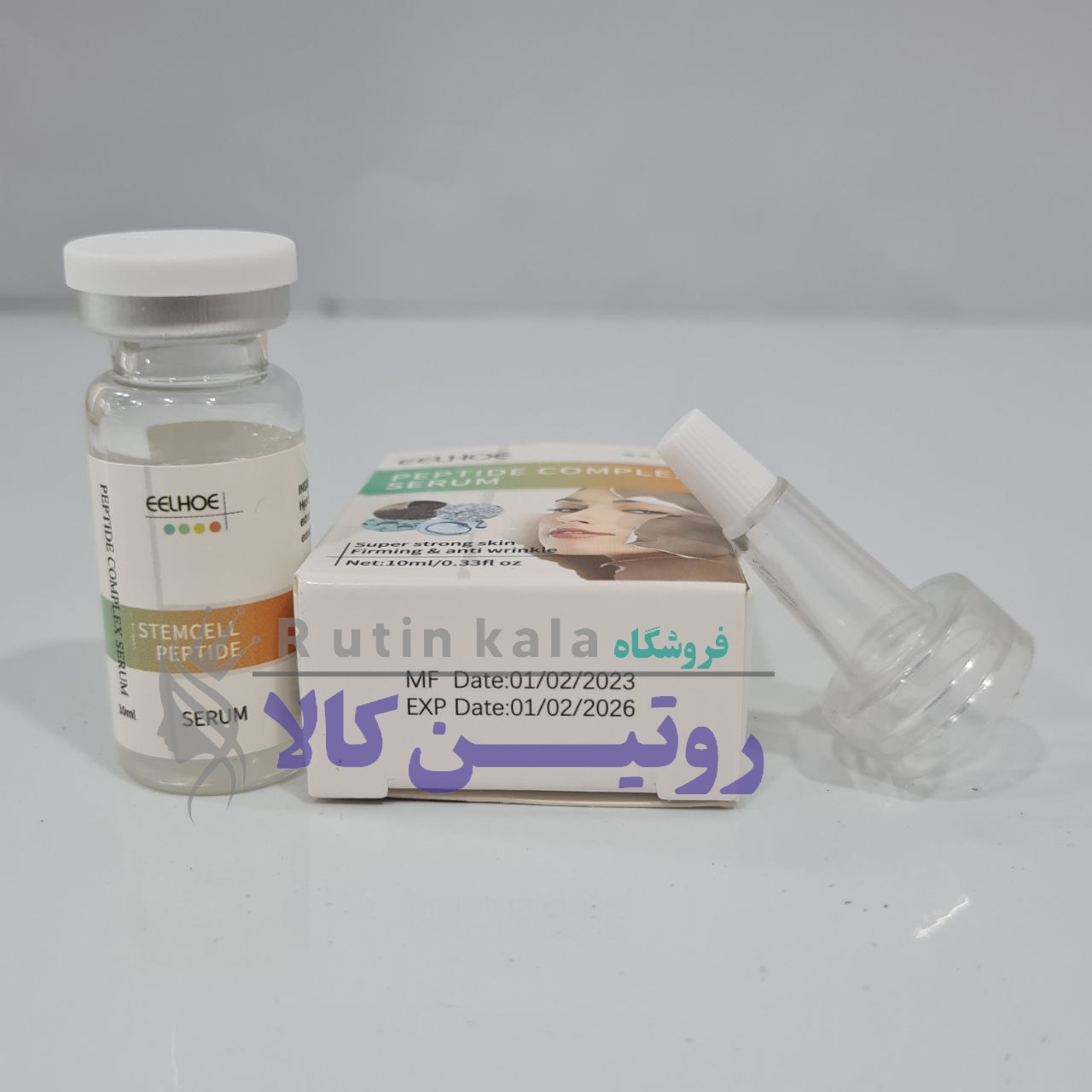 کوکتل کمپلکس سفت کننده و ضد چروک پوست برند الهوی حجم 10میل ساخت کره جنوبی