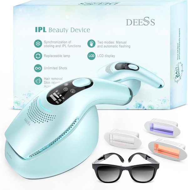 دستگاه لیزر خانگی دیس مدل DEESS GP590 مجهز به خنک کننده
