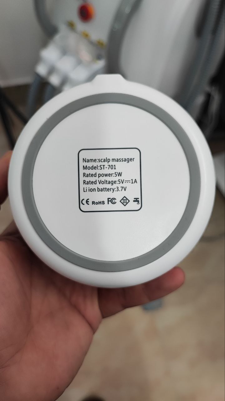 ماساژو هوشمند کف سر و بدن 4 بعدی ضد آب ریلکسی ST-701