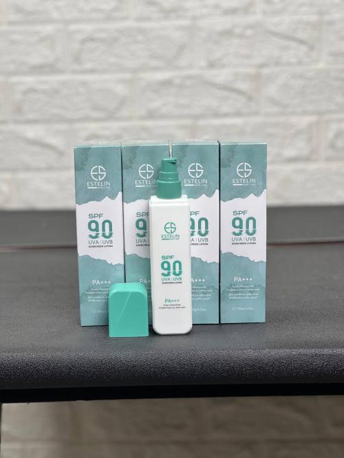 لوسیون ضدآفتاب استلین SPF90 آبرسان و مرطوبکننده