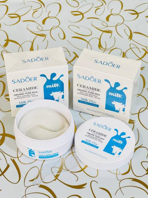 ماسک زیر چشم کاسهای سادور مدل شیر سرامید SADOER حجم 80 گرم - Image 7