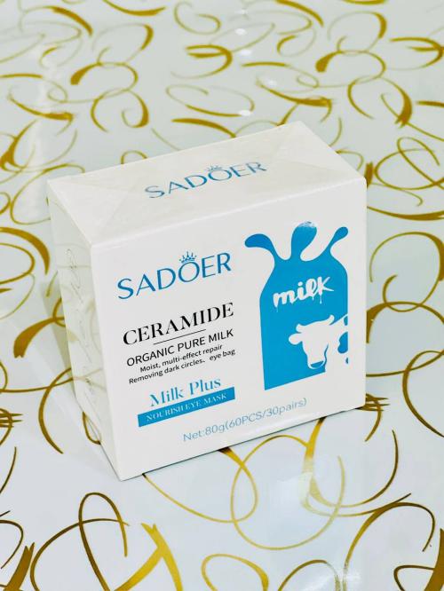 ماسک زیر چشم کاسهای سادور مدل شیر سرامید SADOER حجم 80 گرم - Image 5