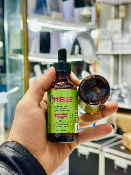 روغن رزماری و نعناع میله Mielle حجم ۵۹ میلی لیتر