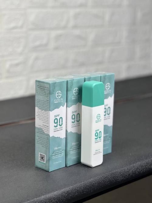 لوسیون ضدآفتاب استلین SPF90 آبرسان و مرطوبکننده