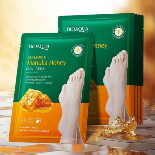 ماسک پا ویتامین E و عسل بیواکوا BIOAQUA