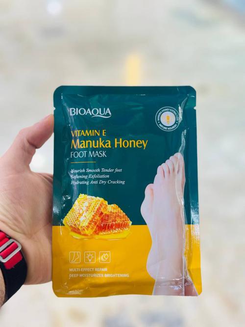 ماسک پا ویتامین E و عسل بیواکوا BIOAQUA