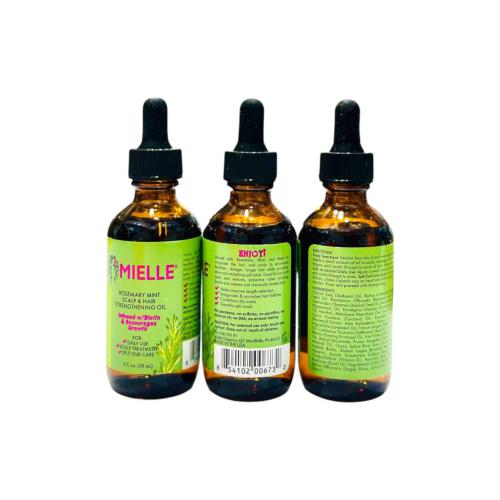 روغن رزماری و نعناع میله Mielle حجم ۵۹ میلی لیتر